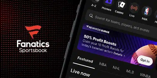 Fanatics sportsbook bonus desktop banner