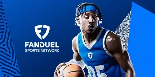 FanDuel bonus code banner on TennesseeBettingHub with a basketball player
